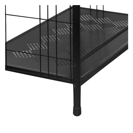 ชั้นวางของ 4 ชั้น ME LIVING RACK 75x41x124 ซม. สีดำ_2
