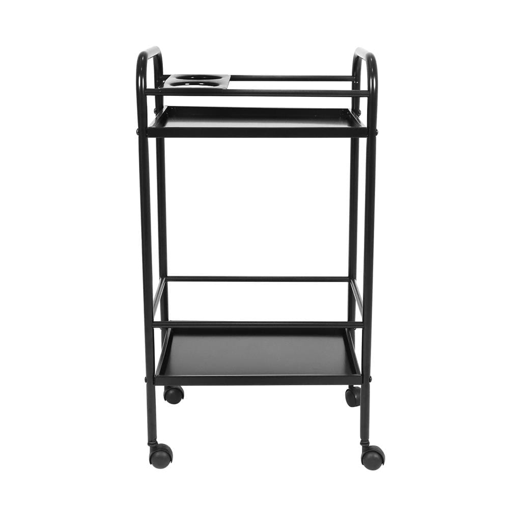 ชั้นวางของ 2 ชั้น มีล้อ ME LIVING BAR-S 44x31x81 ซม. สีดำ