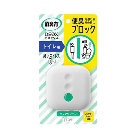 แผ่นน้ำหอมปรับอากาศห้องน้ำ SHALDAN 6 มล. CLEAR GREEN_0
