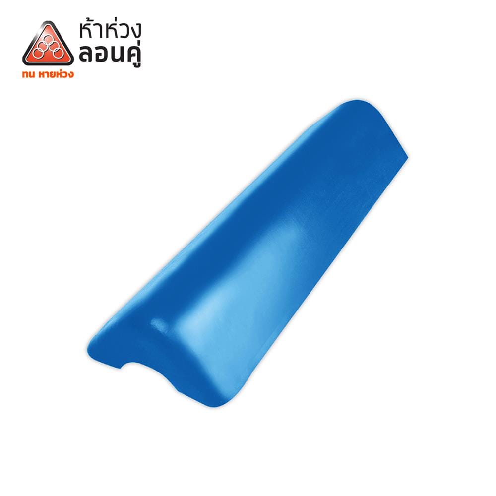 ครอบปิดชาย ลอนคู่ ตราห้าห่วง 18x59x9 ซม. สีฟ้ารุ่งอรุณ