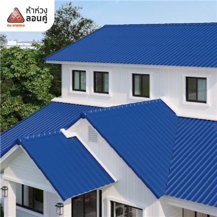 ครอบปิดชาย ลอนคู่ ตราห้าห่วง 18x59x9 ซม. สีฟ้ารุ่งอรุณ_1
