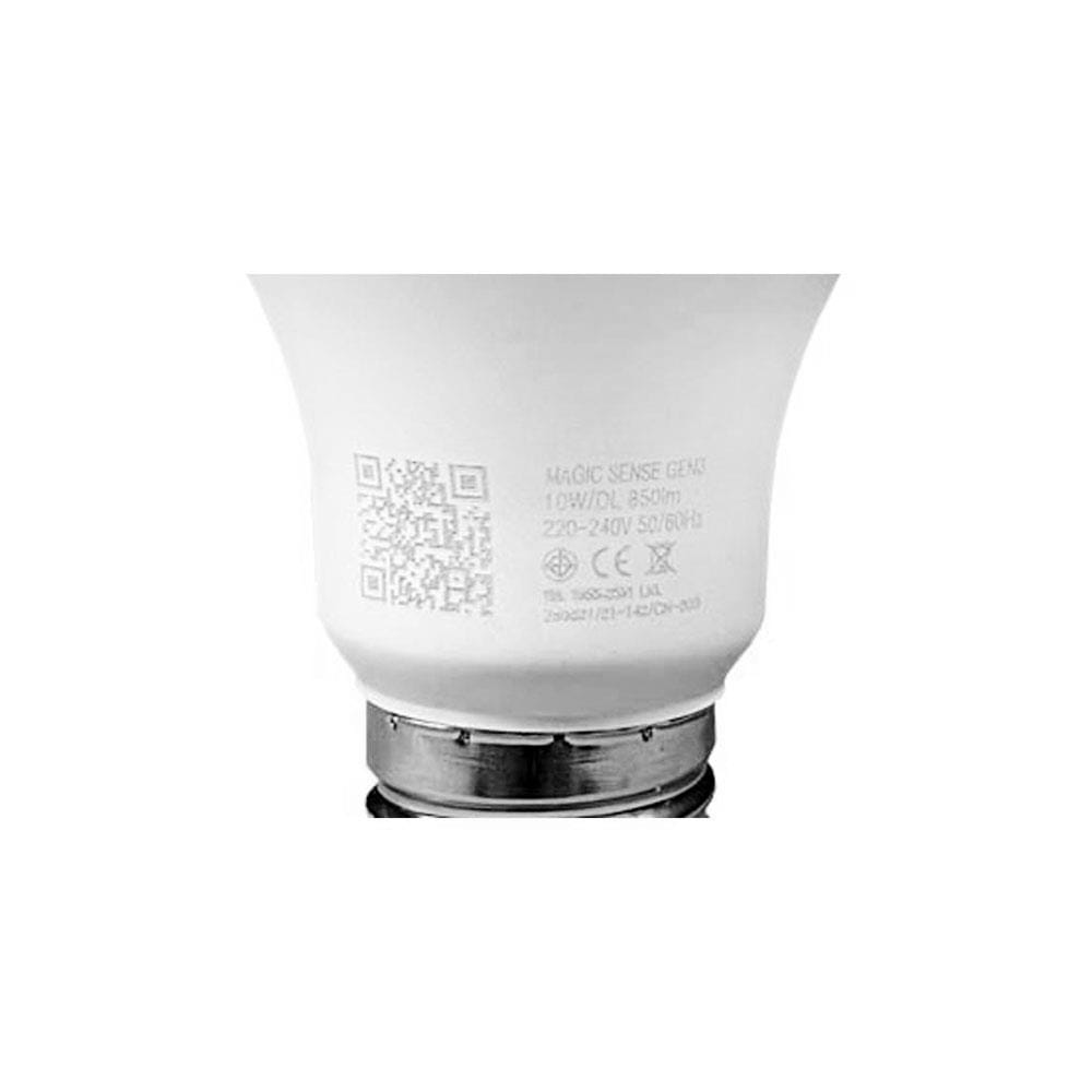 หลอด LED LEKISE LIGHT SENSOR 10 วัตต์ WARMWHITE E27
