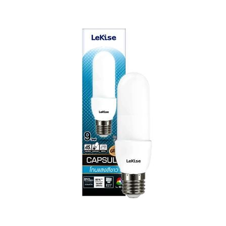 หลอด LED LEKISE CAPSULE 9 วัตต์ DAYLIGHT E27_1