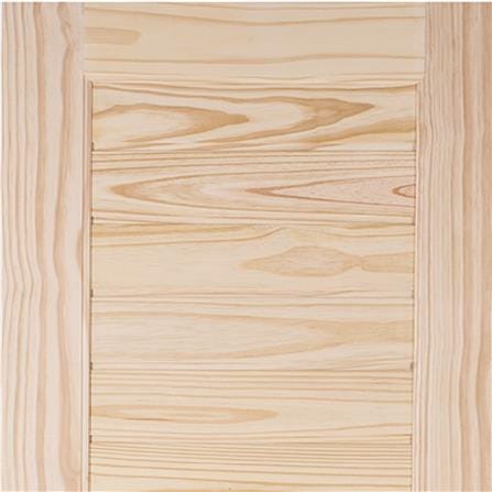 ประตูไม้สนนิวซีแลนด์ MODERN DOORS L.162 80X200 ซม. สีธรรมชาติ ไม่เจาะลูกบิด_1