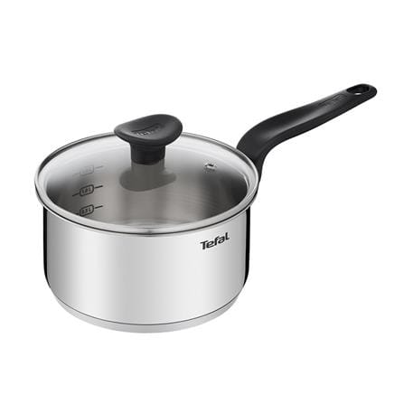 หม้อด้ามพร้อมฝาแก้ว 18 ซม. TEFAL PRIMARY IH
