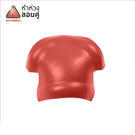 ครอบ 3 ทาง Y ลอนคู่ ตราห้าห่วง 42x47x16.5 ซม. สีแดงอาทิตย์_0