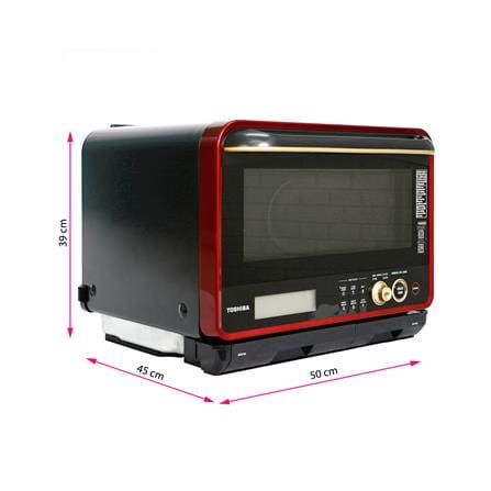 ไมโครเวฟระบบอบไอน้ำ TOSHIBA ER-ND300C(R) 30 ลิตร_4