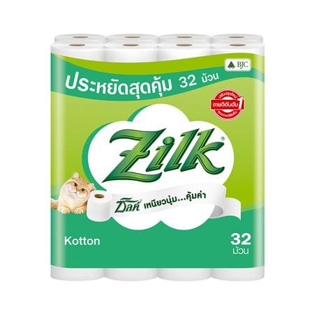 กระดาษชำระ ZILK KOTTON แพ็ค32