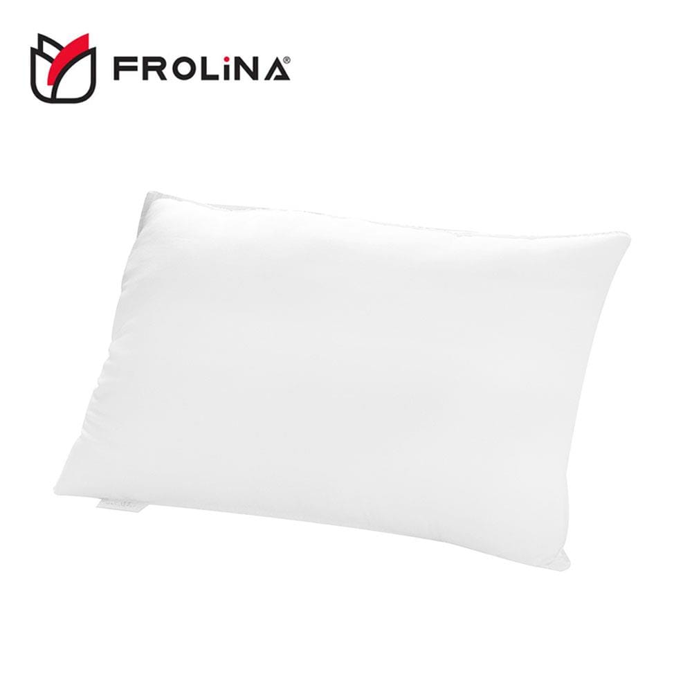 หมอนหนุน ขนห่านเทียม FROLINA SUPREME TOUCH 19x29 นิ้ว สีขาว