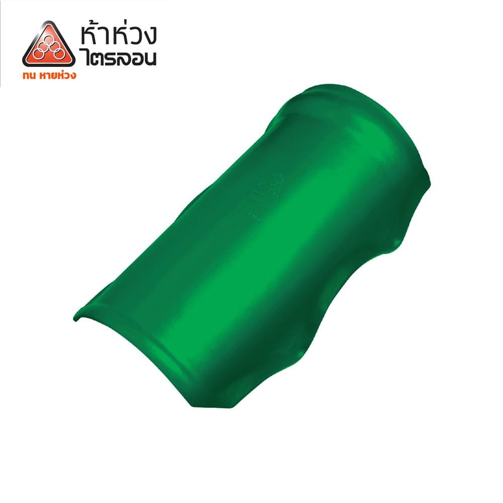 ครอบสันตะเข้ ไตรลอน ตราห้าห่วง 27.5x52x15.5 ซม. สีเขียวมุกแพลทตินั่ม
