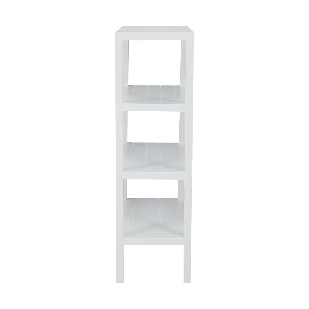 ชั้นวางของ 4 ชั้น STACKO BRICK 30x60x100 ซม. สีขาว