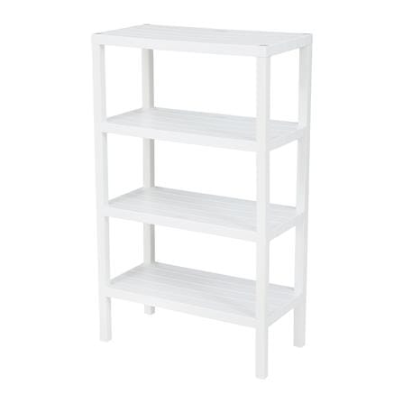 ชั้นวางของ 4 ชั้น STACKO BRICK 30x60x100 ซม. สีขาว
