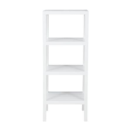 ชั้นวางของ 4 ชั้น STACKO BRICK 30x40x100 ซม. สีขาว_1