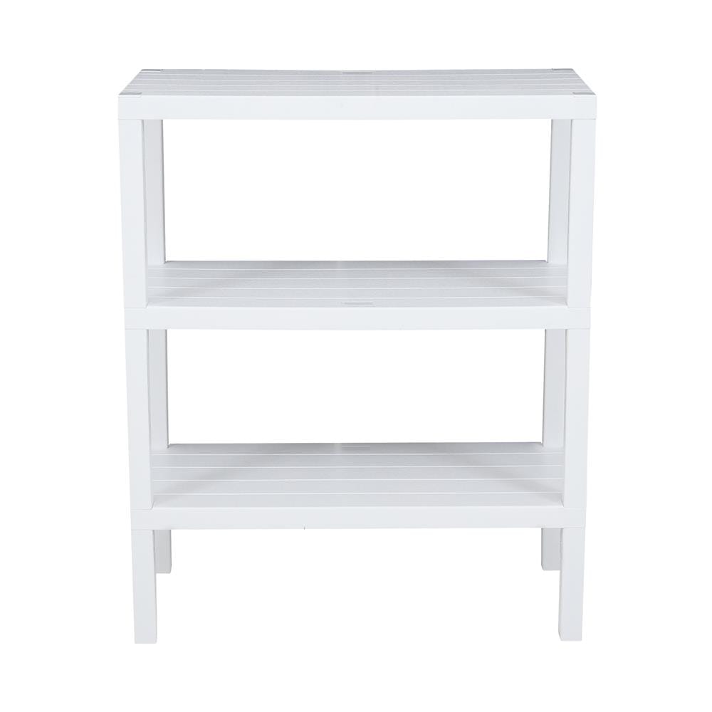 ชั้นวางของ 3 ชั้น STACKO BRICK 30x60x73 ซม. สีขาว