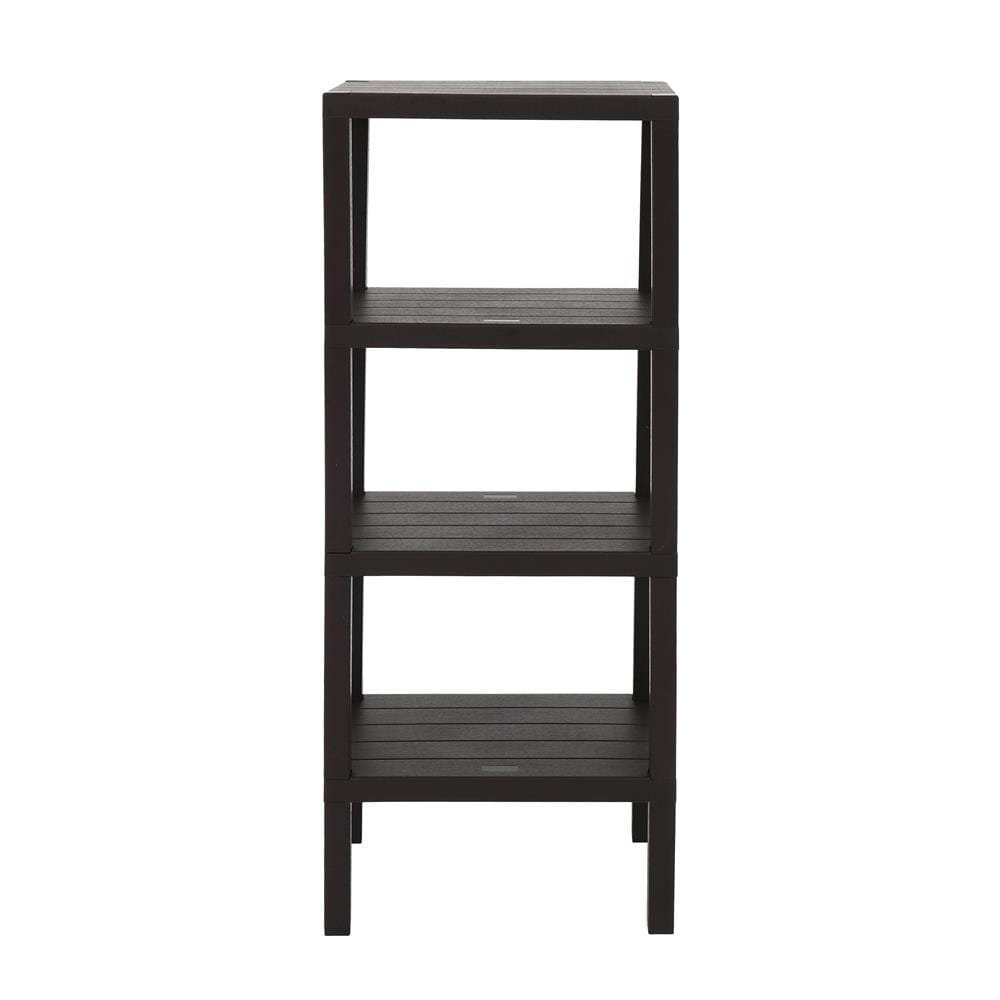 ชั้นวางของ 4 ชั้น STACKO BRICK 30x40x100 ซม. สีน้ำตาล