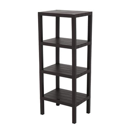 ชั้นวางของ 4 ชั้น STACKO BRICK 30x40x100 ซม. สีน้ำตาล_0