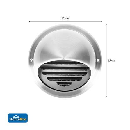 หน้ากากกันแมลงแบบกันฝน PARNO PARNO150X 15 ซม. สีเงิน_4