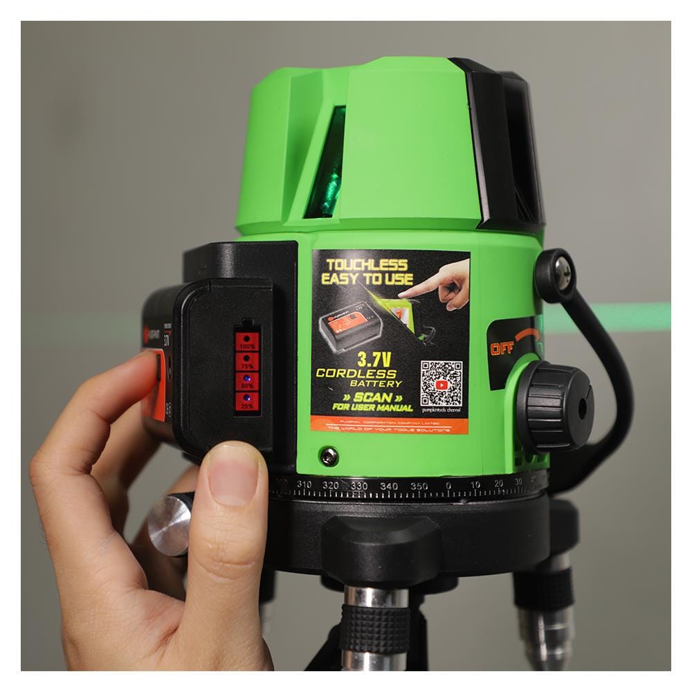 เลเซอร์วัดระดับ PUMPKIN GREEN OSRAM 5L 10 เมตร แสงสีเขียว