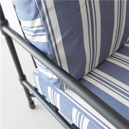 เก้าอี้ MODERN OUTDOOR KAMPUS KLASS สีน้ำเงิน-ขาว_3