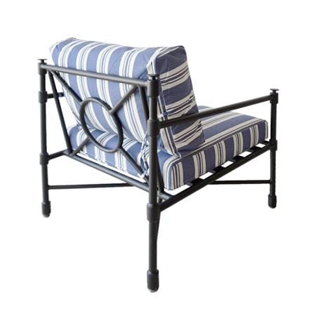 เก้าอี้ MODERN OUTDOOR KAMPUS KLASS สีน้ำเงิน-ขาว_4