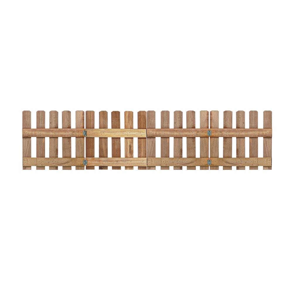 รั้วบานพับ ME LIVING NICE 118.5x30 ซม. สีธรรมชาติ