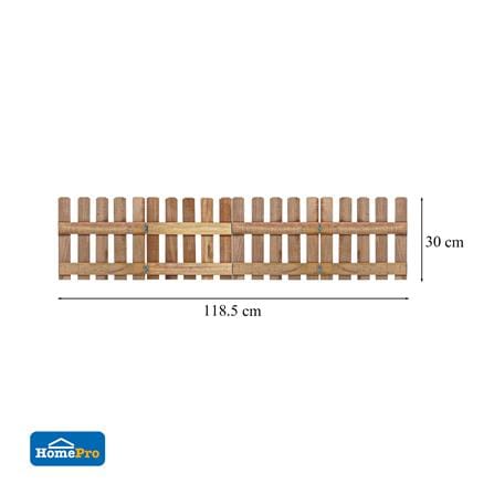 รั้วบานพับ ME LIVING NICE 118.5x30 ซม. สีธรรมชาติ_8