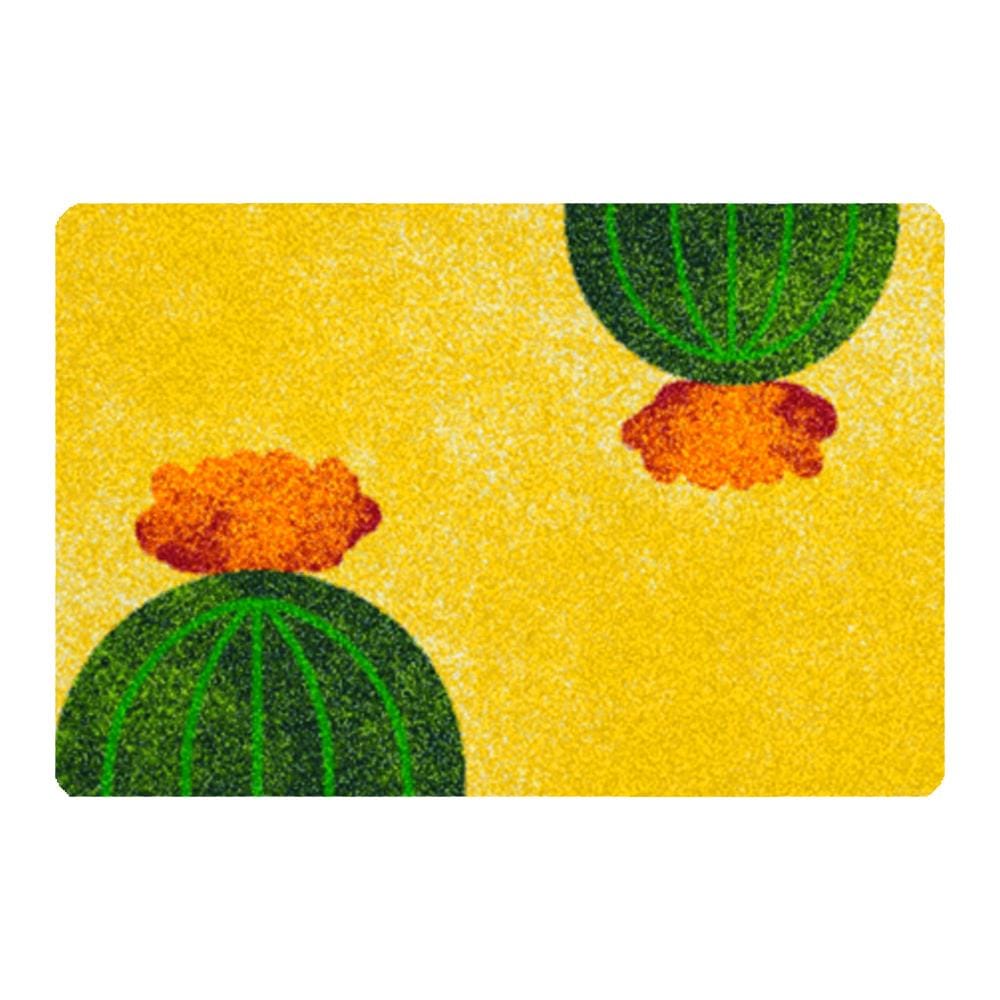 พรม PRAW TROPICAL CACTUS 50X75 ซม. สีเหลือง