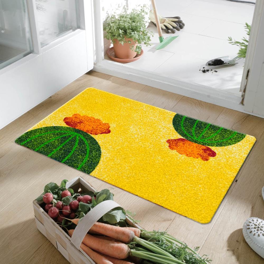พรม PRAW TROPICAL CACTUS 50X75 ซม. สีเหลือง
