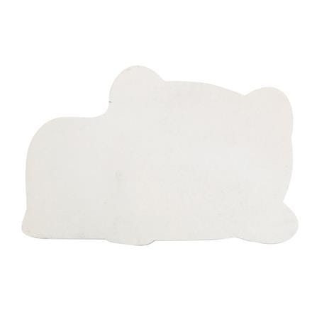 พรมหินเช็ดเท้า HOME LIVING STYLE CAT 39X60 ซม. สีขาว_1