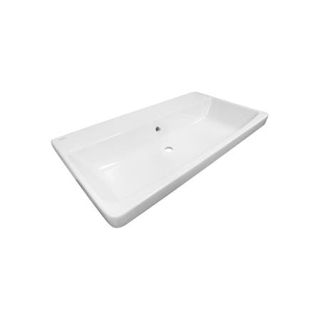 อ่างล้างหน้าฝังครึ่งเคาน์เตอร์ AMERICAN STANDARD WP-F521-WT สีขาว_0