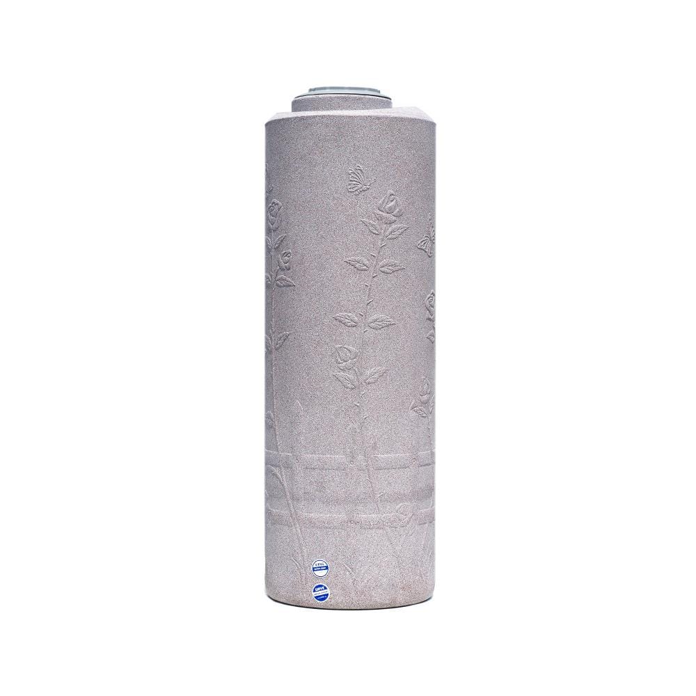 ถังเก็บน้ำ WAVE ROSE 400 ลิตร สีเทาแดง
