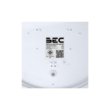 ไฟเพดาน LED BEC MIRA-04 15 นิ้ว 36 วัตต์ DAYLIGHT/COOL WHITE/WARM WHITE สีขาว_5