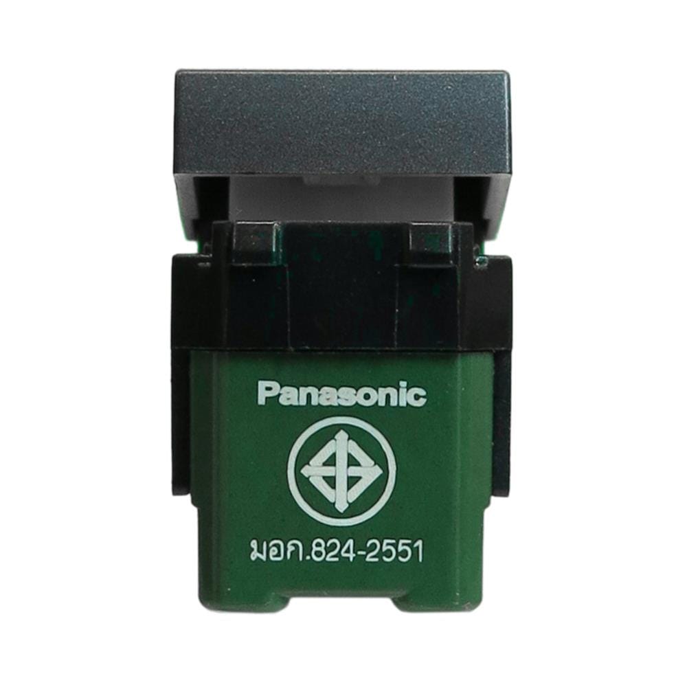 สวิตช์ 3 ทาง PANASONIC WEG5532MB ขนาด 1 ช่อง สีดำเมทาลิค
