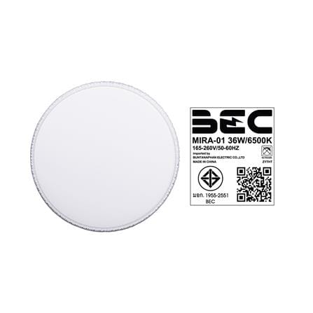 ไฟเพดาน LED BEC MIRA-01 15 นิ้ว 36 วัตต์ DAYLIGHT สีขาว_6