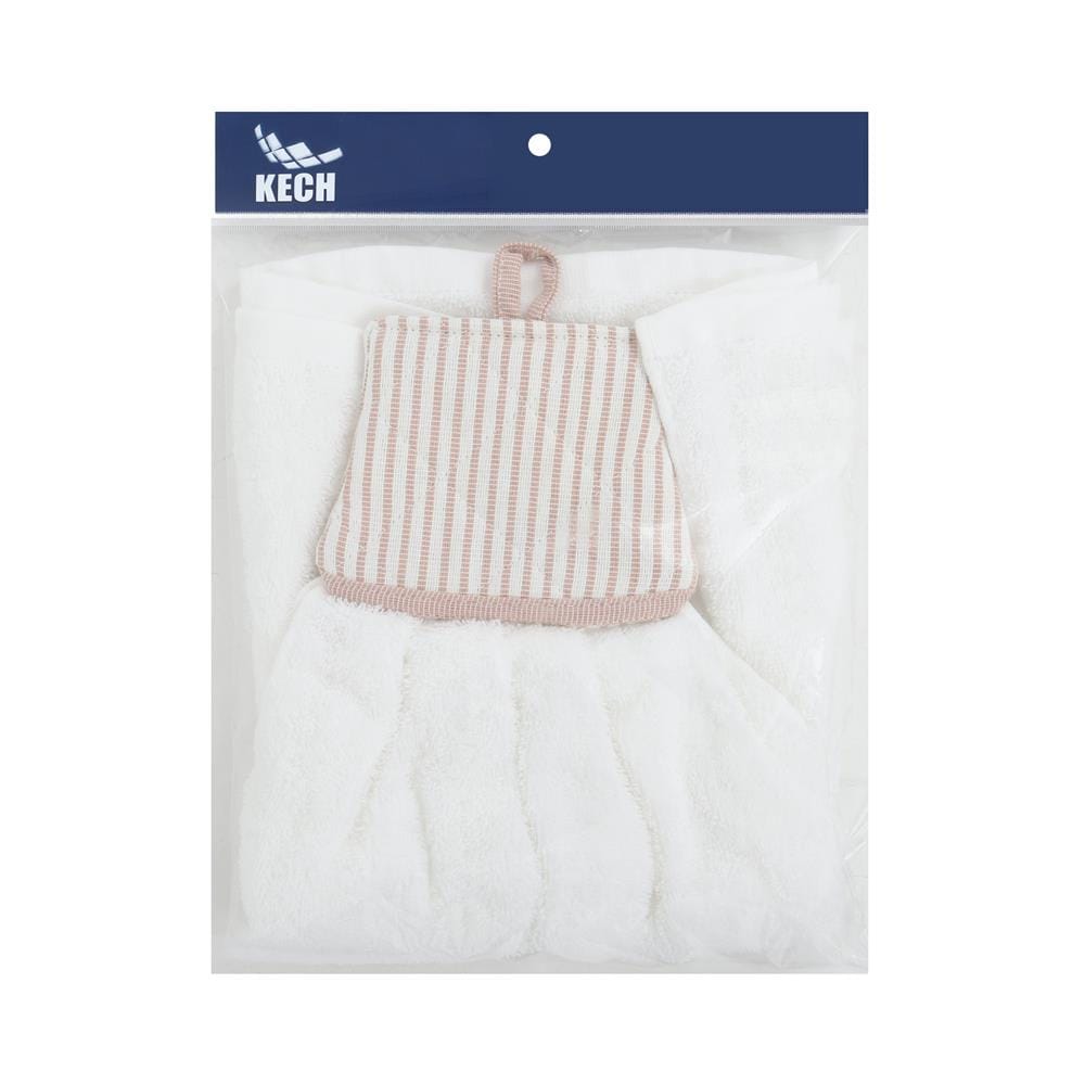 ผ้าเช็ดมือ KECH BASIC PINKU สีชมพู