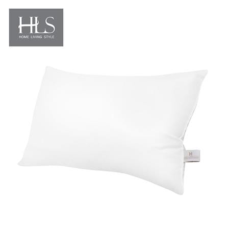 หมอนหนุน ใยสังเคราะห์ HOME LIVING STYLE PRO 19x29 นิ้ว สีขาว_0