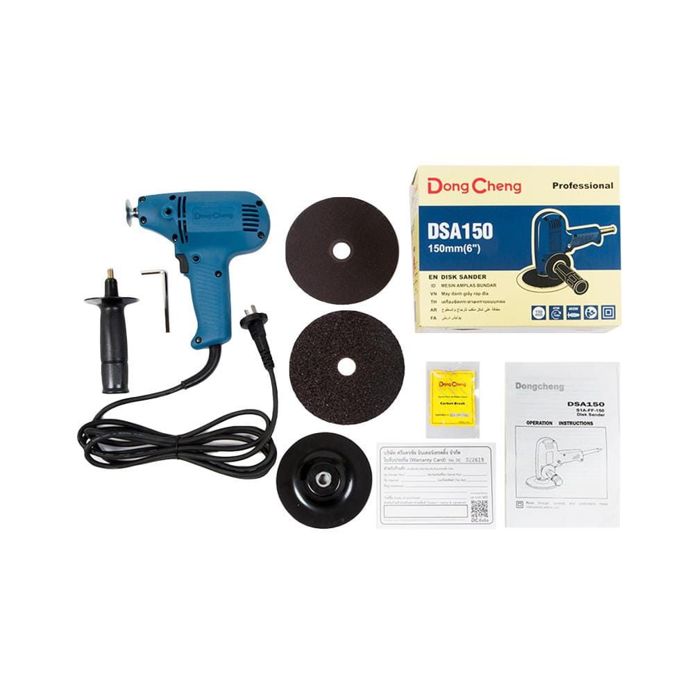 เครื่องขัดกระดาษทราย DONGCHENG DSA150 6" 405 วัตต์