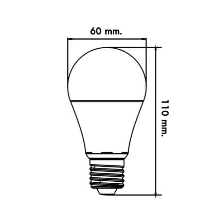 หลอด LED LUMAX ECO BULB 7 วัตต์ COOLWHITE E27_4