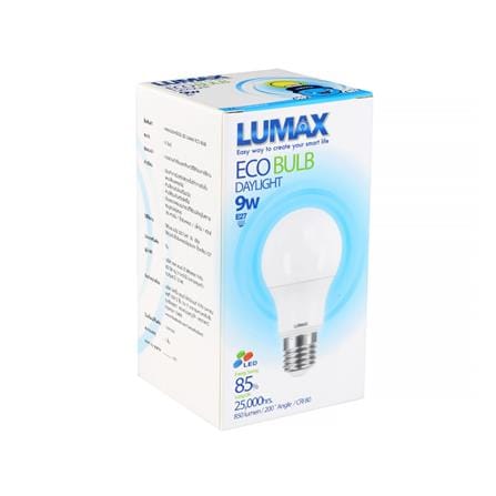 หลอด LED LUMAX ECO BULB 9 วัตต์ DAYLIGHT E27_2