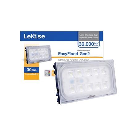 สปอตไลท์ภายนอก LED LEKISE EASY FLOOD GEN 2 30 วัตต์ WARMWHITE_1