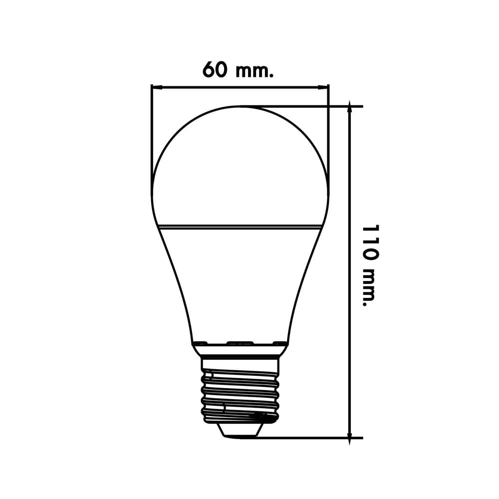 หลอด LED LUMAX ECO BULB 7 วัตต์ WARMWHITE E27