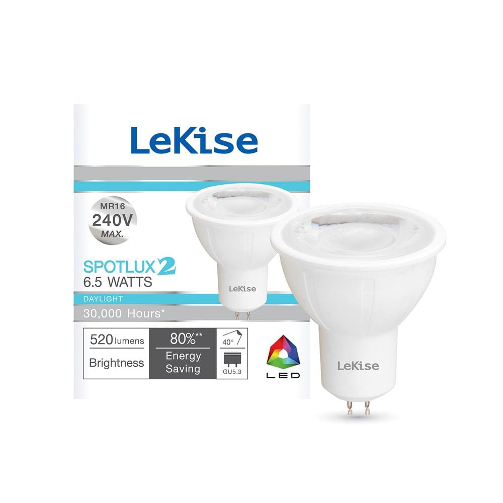 หลอด LED LEKISE SPOTLUX MR16 6.5 วัตต์ DAYLIGHT GU5.3