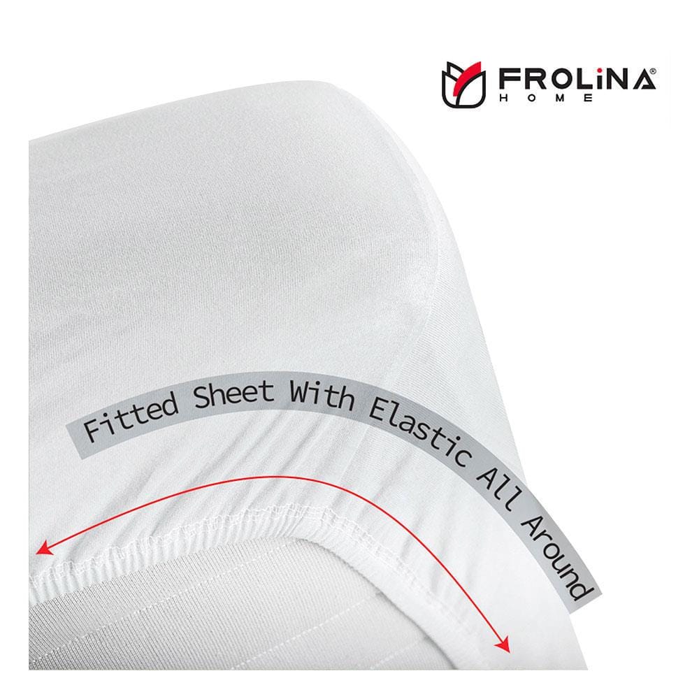 ชุดผ้าปูที่นอน 3.5 ฟุต 3 ชิ้น FROLINA MICROTEX SF014
