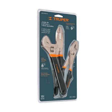 ชุดคีมประแจ TRUPER JGO-PEPI-3 3 ชิ้น/ชุด_1