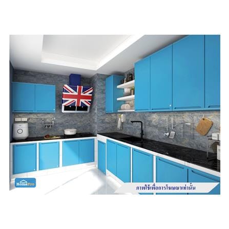 ตู้คู่ KING PLATINUM CURVE 90x67.8 ซม. สี FROSTY_2
