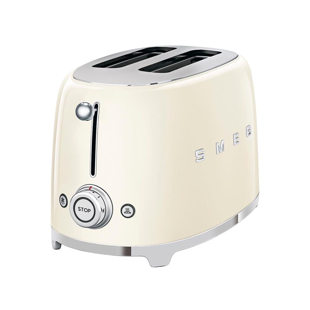 เครื่องปิ้งขนมปัง SMEG TSF01CREU 2 ชิ้น สีครีม