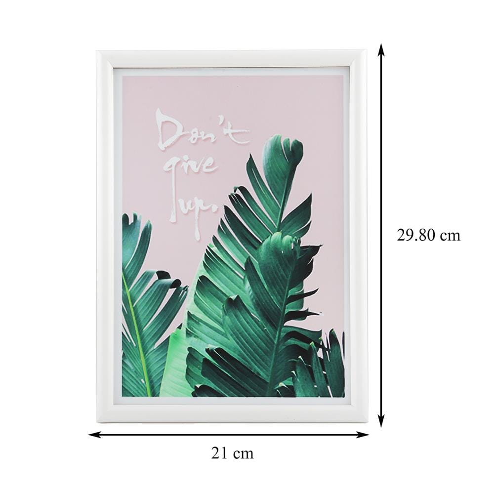 กรอบรูป PTS LEAFY A4 8.2X11.7 นิ้ว สีขาว