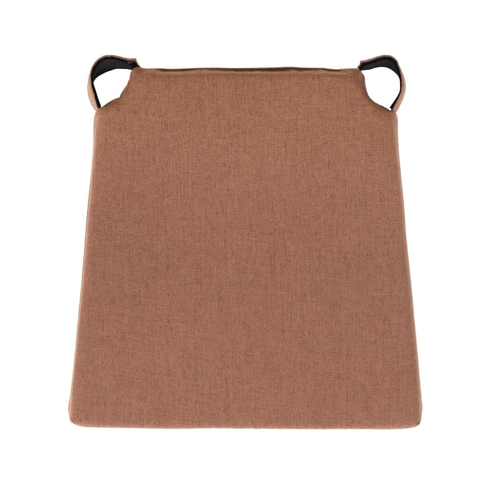 เบาะรองนั่ง HOME LIVING STYLE TRAPEZ 15x15 นิ้ว สีน้ำตาล