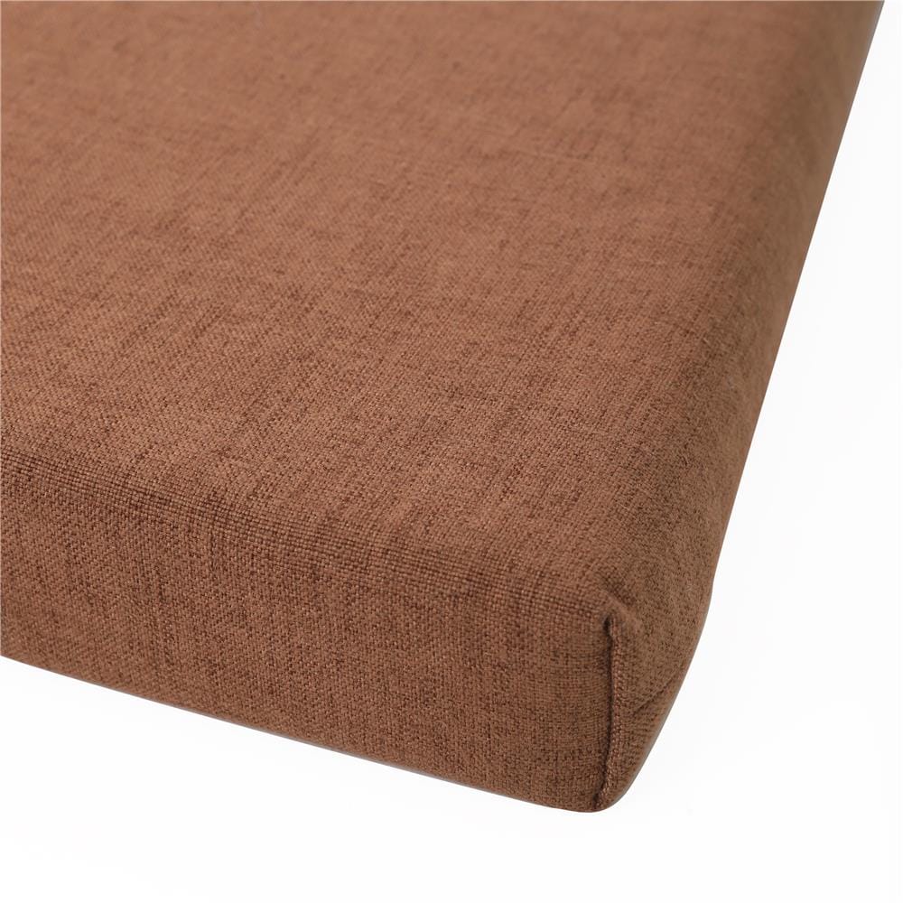 เบาะรองนั่ง HOME LIVING STYLE TRAPEZ 15x15 นิ้ว สีน้ำตาล