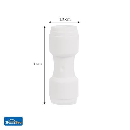 ข้อต่อตรงเครื่องกรองน้ำ DEXZON SPEED FIT 1/4 นิ้ว_3